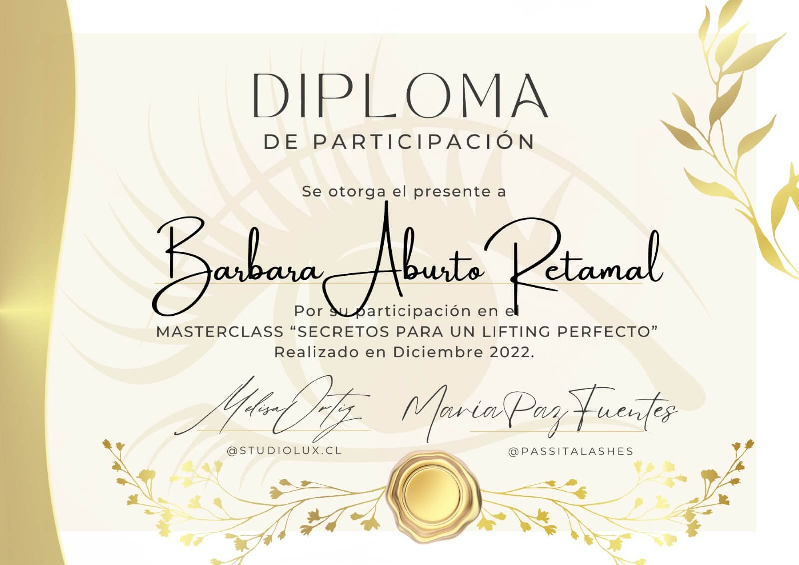 Diploma Barbara Aburto (2)